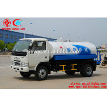 Dongfeng 4000liter mini water tanker 4X2 water tanker truck for sale